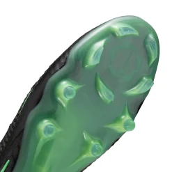 Nike Phantom 6 Low Elite Gras Voetbalschoenen (FG) Zwart Felgroen