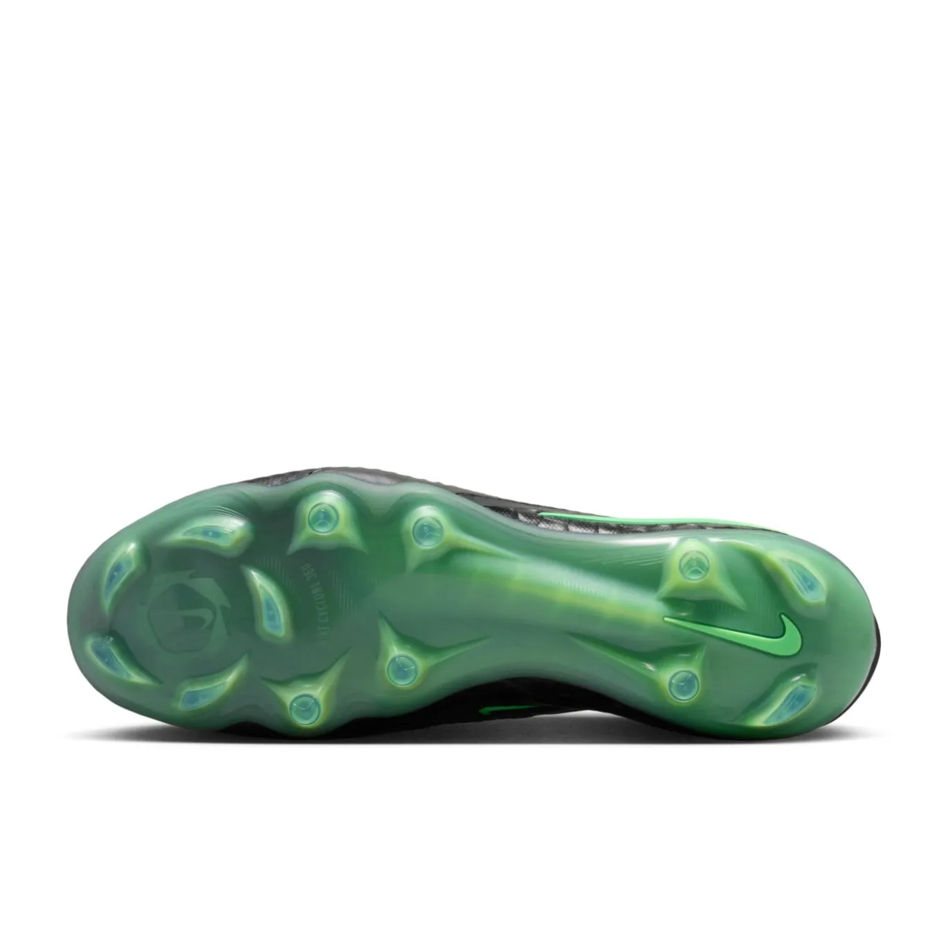 Nike Phantom 6 Low Elite Gras Voetbalschoenen (FG) Zwart Felgroen