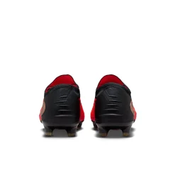 Nike Phantom 6 Low Elite Gras Voetbalschoenen (FG) Zwart Felrood Goud