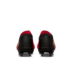 Nike Phantom 6 Low Elite IJzeren-Nop Voetbalschoenen (SG) Pro Player Zwart Felrood Goud