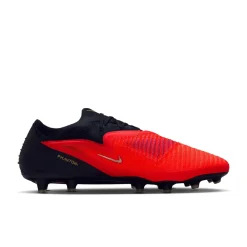 Nike Phantom 6 Low Elite Kunstgras Voetbalschoenen (AG) Zwart Felrood Goud