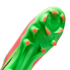 Nike Phantom 6 Low Haaland Pro Gras Voetbalschoenen (FG) Felgroen Rood Zwart