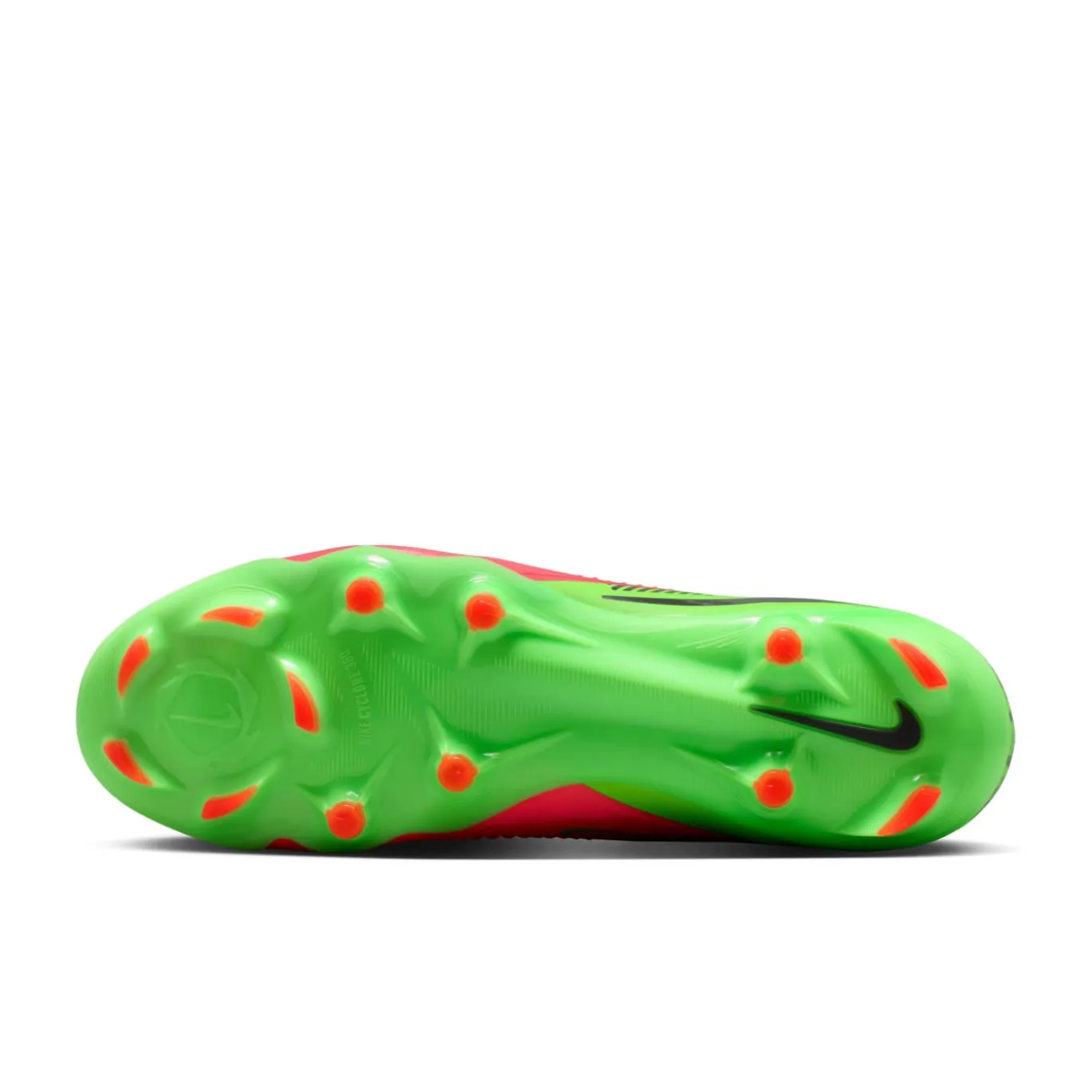 Nike Phantom 6 Low Haaland Pro Gras Voetbalschoenen (FG) Felgroen Rood Zwart