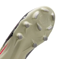 Nike Phantom 6 Low Pro Gras / Kunstgras Voetbalschoenen (MG) Kids Gebroken Wit Bordeauxrood Rood