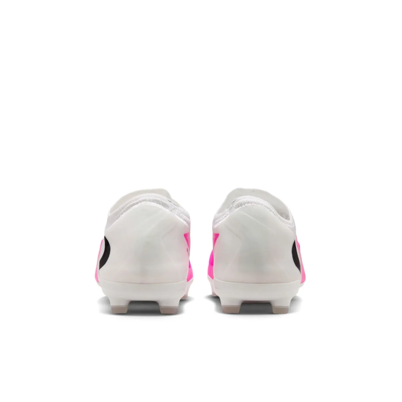 Nike Phantom 6 Low Pro Gras / Kunstgras Voetbalschoenen (MG) Kids Wit Felroze Zwart