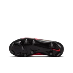 Nike Phantom 6 Low Pro Gras / Kunstgras Voetbalschoenen (MG) Kids Zwart Felrood Goud