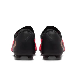 Nike Phantom 6 Low Pro Gras / Kunstgras Voetbalschoenen (MG) Kids Zwart Felrood Goud