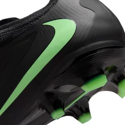 Nike Phantom 6 Low Pro Gras Voetbalschoenen (FG) Zwart Felgroen