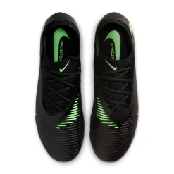 Nike Phantom 6 Low Pro Gras Voetbalschoenen (FG) Zwart Felgroen