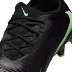 Nike Phantom 6 Low Pro Gras Voetbalschoenen (FG) Zwart Felgroen