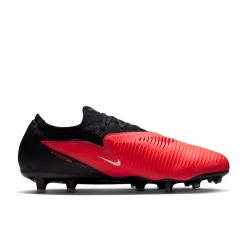 Nike Phantom 6 Low Pro Kunstgras Voetbalschoenen (AG) Zwart Felrood Goud
