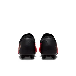 Nike Phantom 6 Low Pro Kunstgras Voetbalschoenen (AG) Zwart Felrood Goud