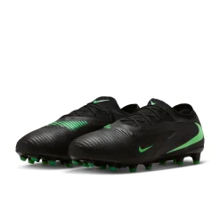 Nike Phantom 6 Low Pro Kunstgras Voetbalschoenen (AG) Zwart Felgroen
