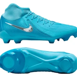 Nike Phantom Luna II Academy Gras / Kunstgras Voetbalschoenen (MG) Blauw Wit