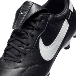 Nike Premier III Gras Voetbalschoenen (FG) Zwart Wit Zwart