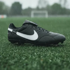 Nike Premier III IJzeren-Nop Voetbalschoenen (SG) Anti-Clog Zwart Wit