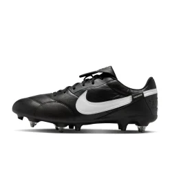 Nike Premier III IJzeren-Nop Voetbalschoenen (SG) Anti-Clog Zwart Wit