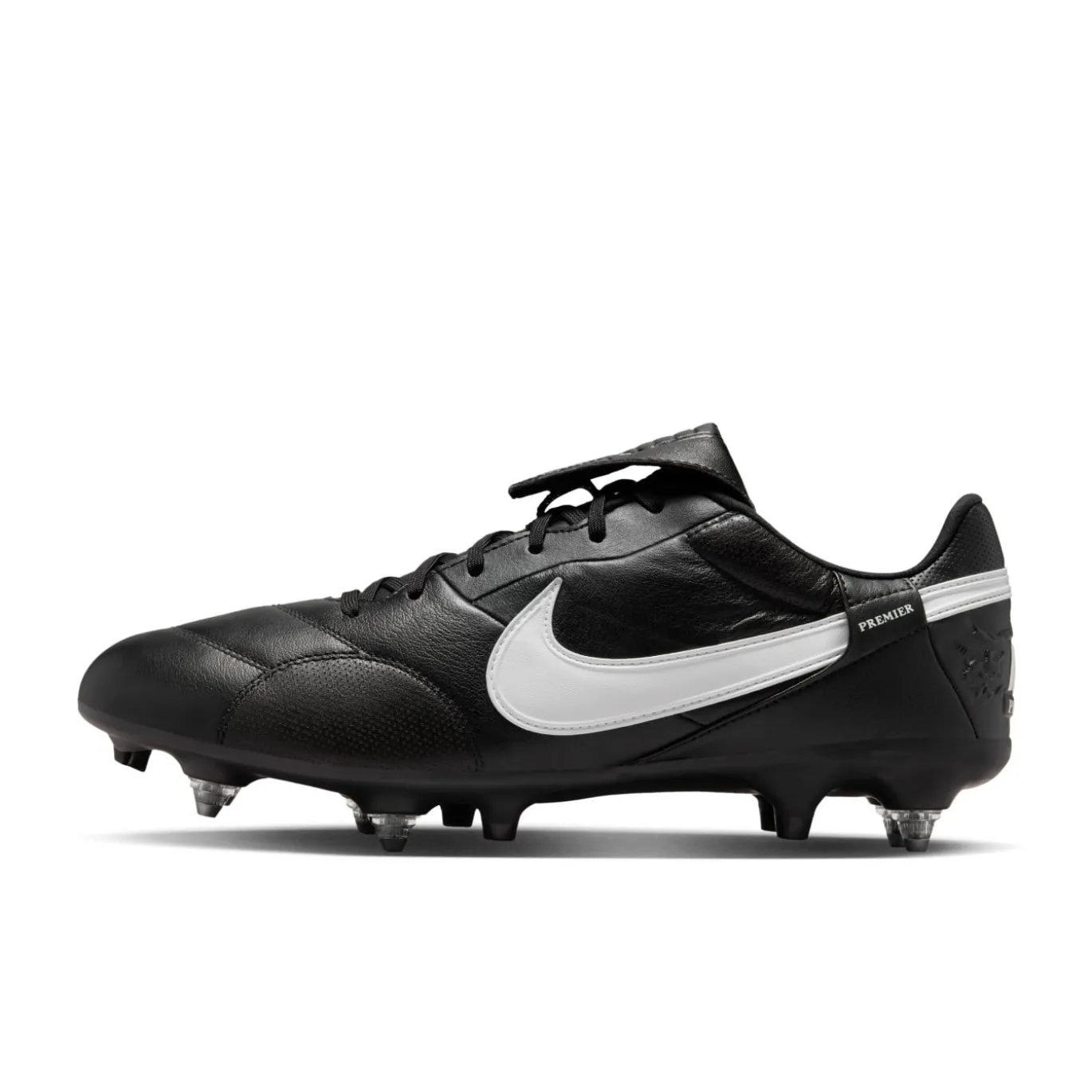 Nike Premier III IJzeren-Nop Voetbalschoenen (SG) Anti-Clog Zwart Wit