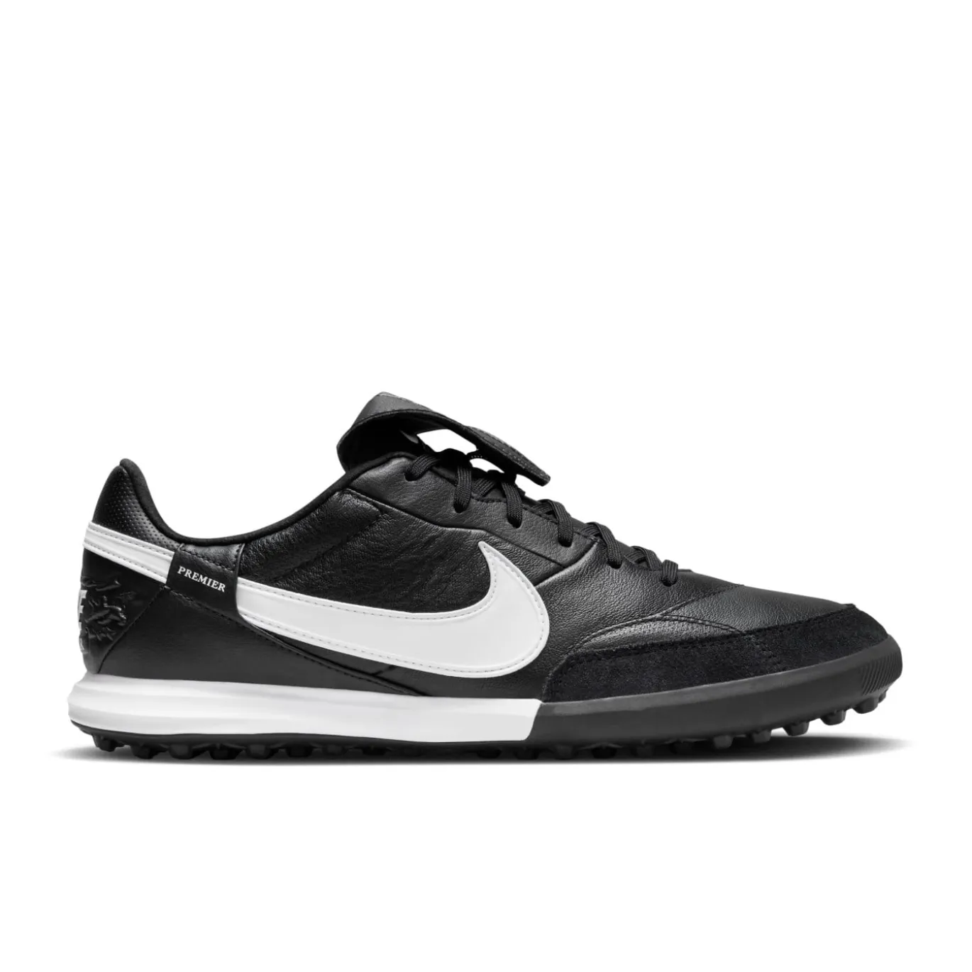 Nike Premier III Turf Voetbalschoenen (TF) Zwart Wit Zwart