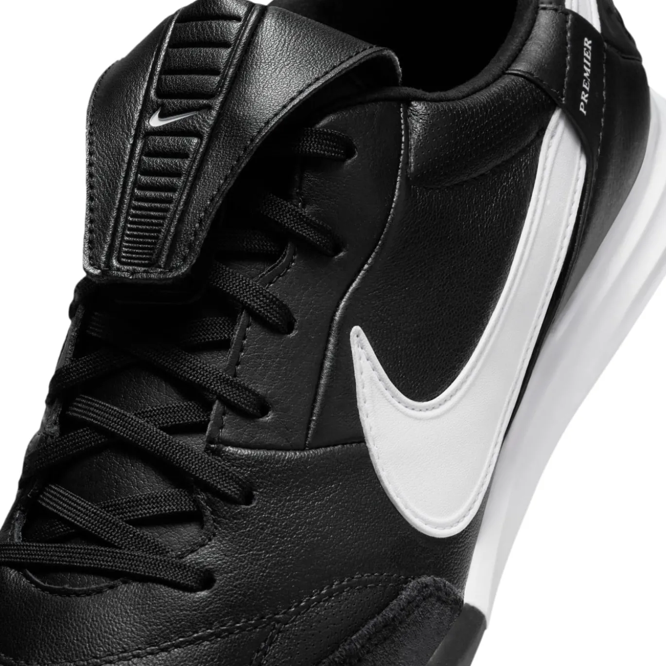 Nike Premier III Turf Voetbalschoenen (TF) Zwart Wit Zwart