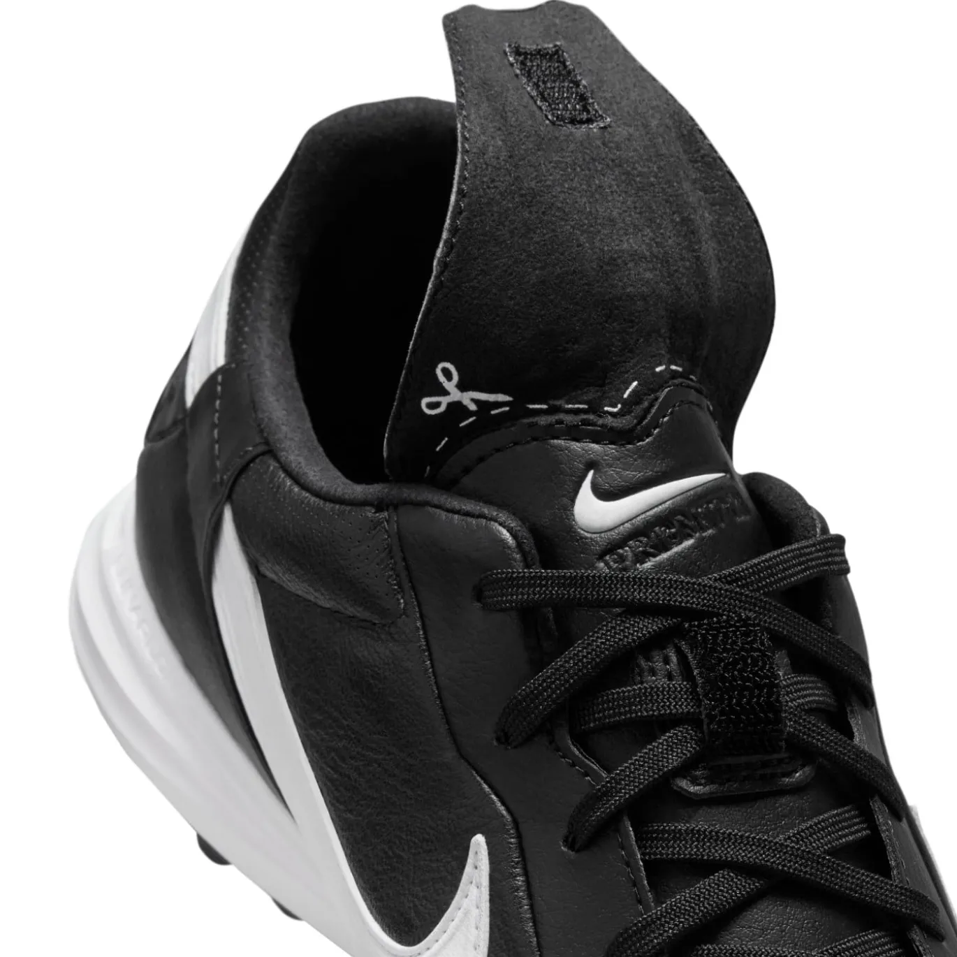Nike Premier III Turf Voetbalschoenen (TF) Zwart Wit Zwart