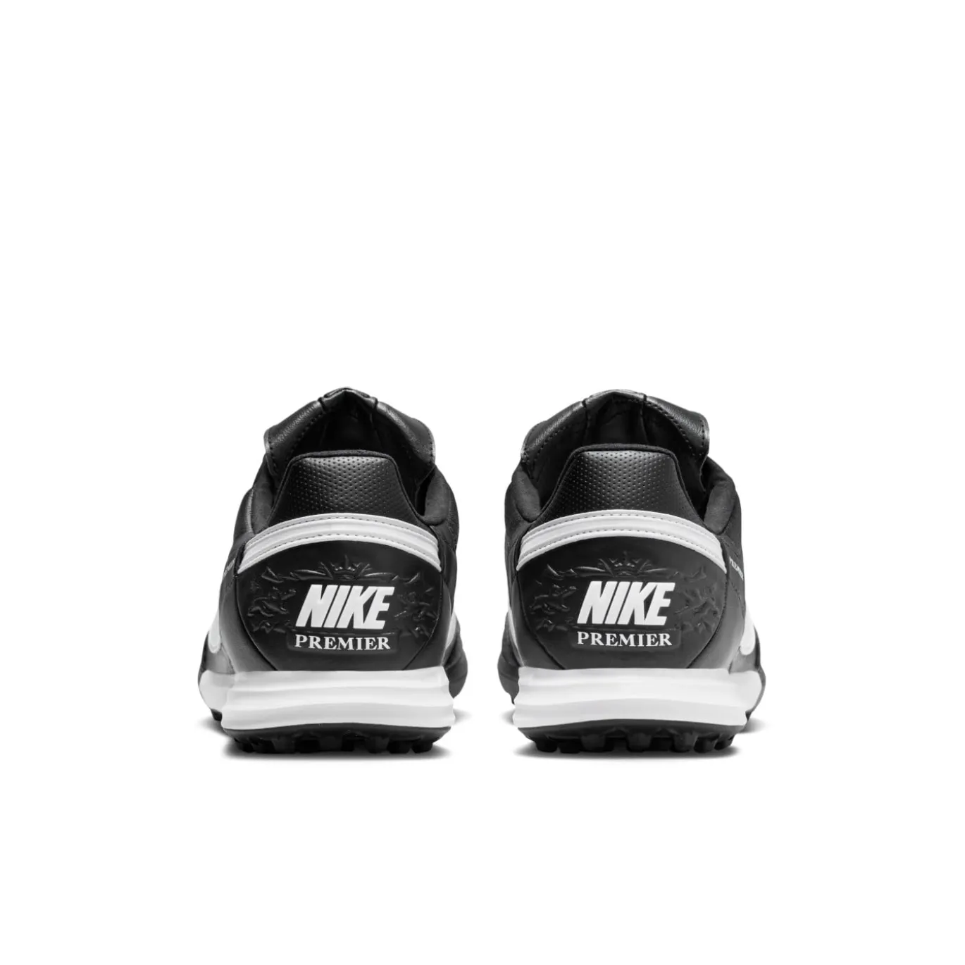 Nike Premier III Turf Voetbalschoenen (TF) Zwart Wit Zwart
