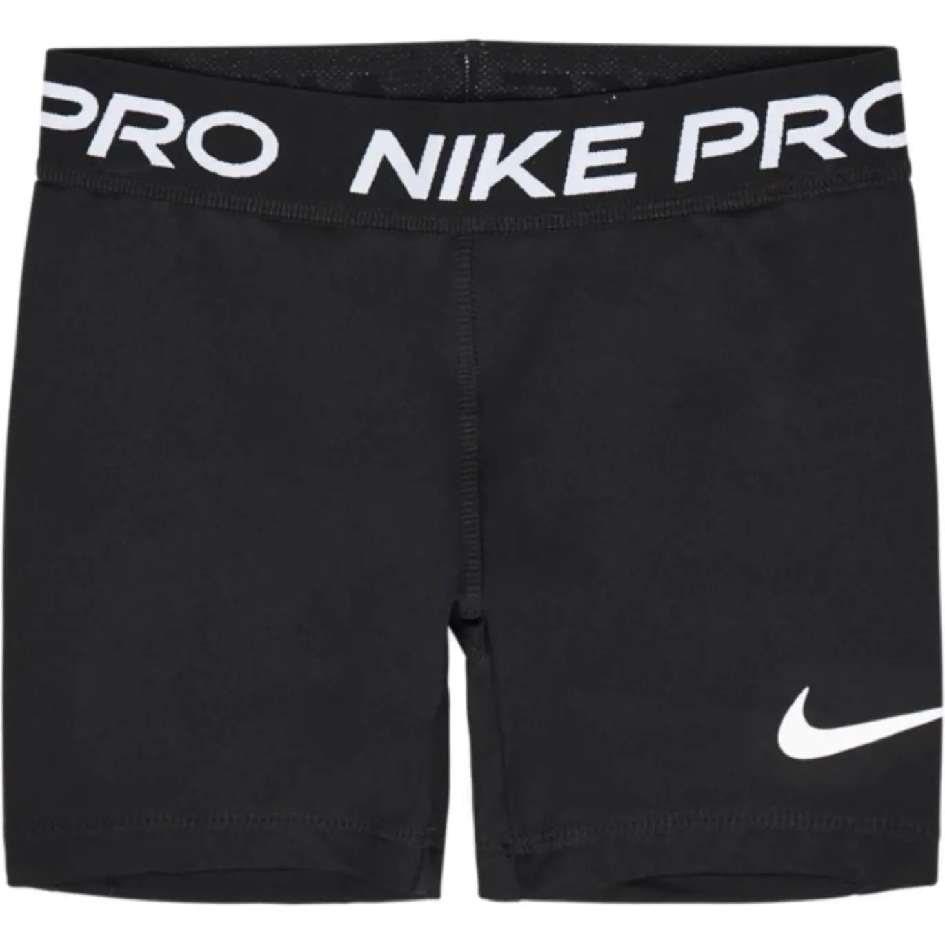 Nike Pro Dri-FIT Sportbroekje Meisjes Zwart Wit