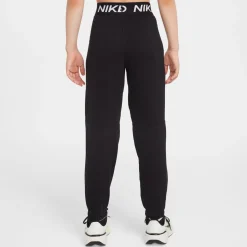 Nike Pro Fleece Joggingbroek Kids Zwart Wit