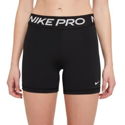 Nike Pro 365 Korte Sportlegging Dames Zwart Wit