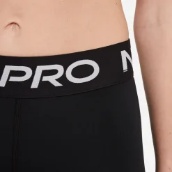 Nike Pro 365 Korte Sportlegging Dames Zwart Wit