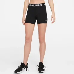 Nike Pro 365 Korte Sportlegging Dames Zwart Wit