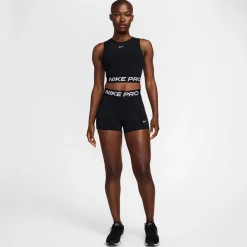 Nike Pro Leak Protection Sportbroekje Dames Zwart Wit