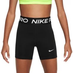 Nike Pro Leak Protection Sportbroekje Meisjes Zwart Wit