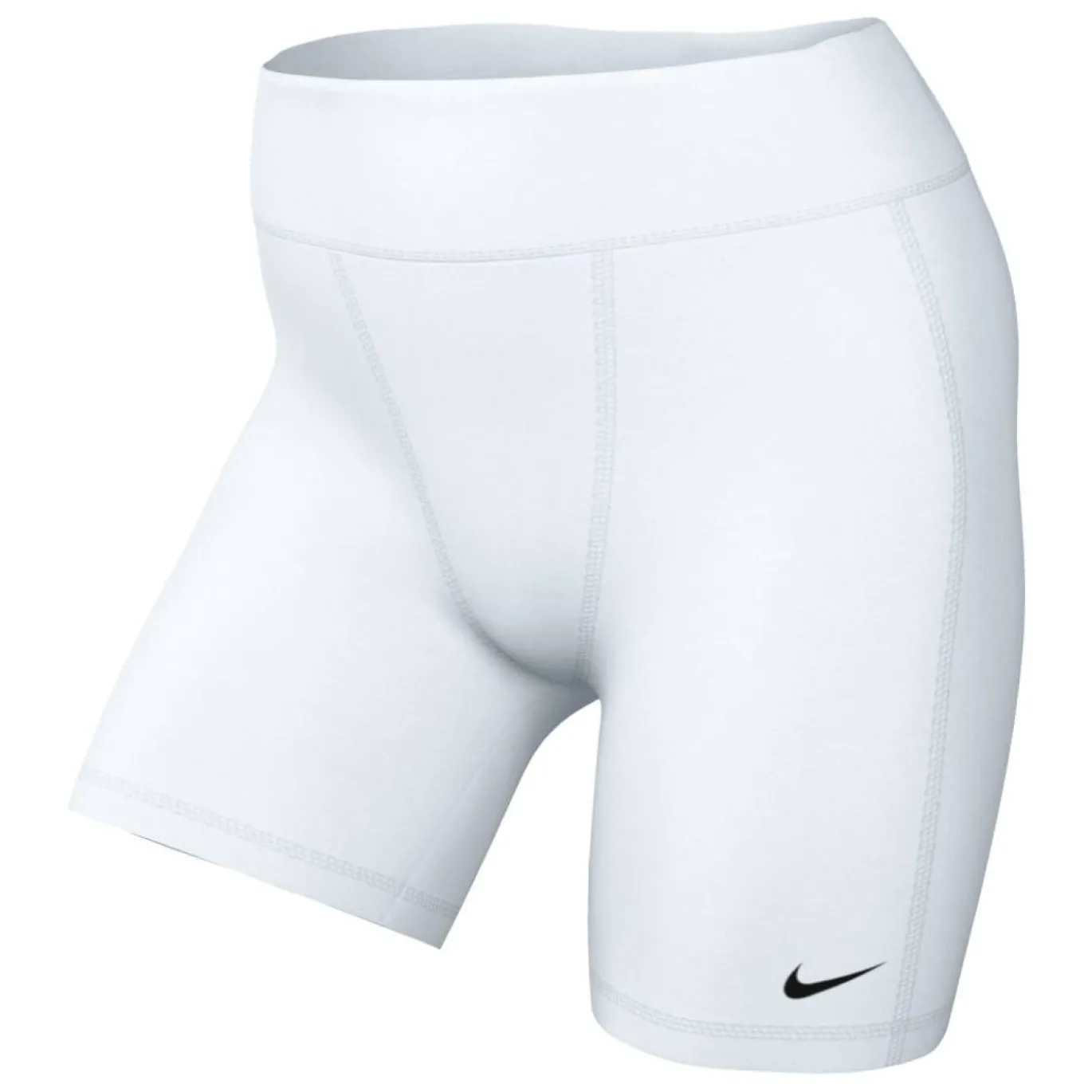 Nike Pro Leak Slidingbroekje Dames Wit Zwart