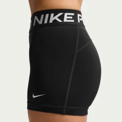 Nike Pro 365 Mid-Rise Sportbroekje (8cm) Dames Zwart Wit