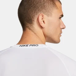 Nike Pro Ondershirt Lange Mouwen Wit Zwart