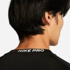 Nike Pro Ondershirt Lange Mouwen Zwart Wit