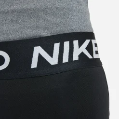 Nike Pro Slidingbroekje Meisjes Zwart Wit