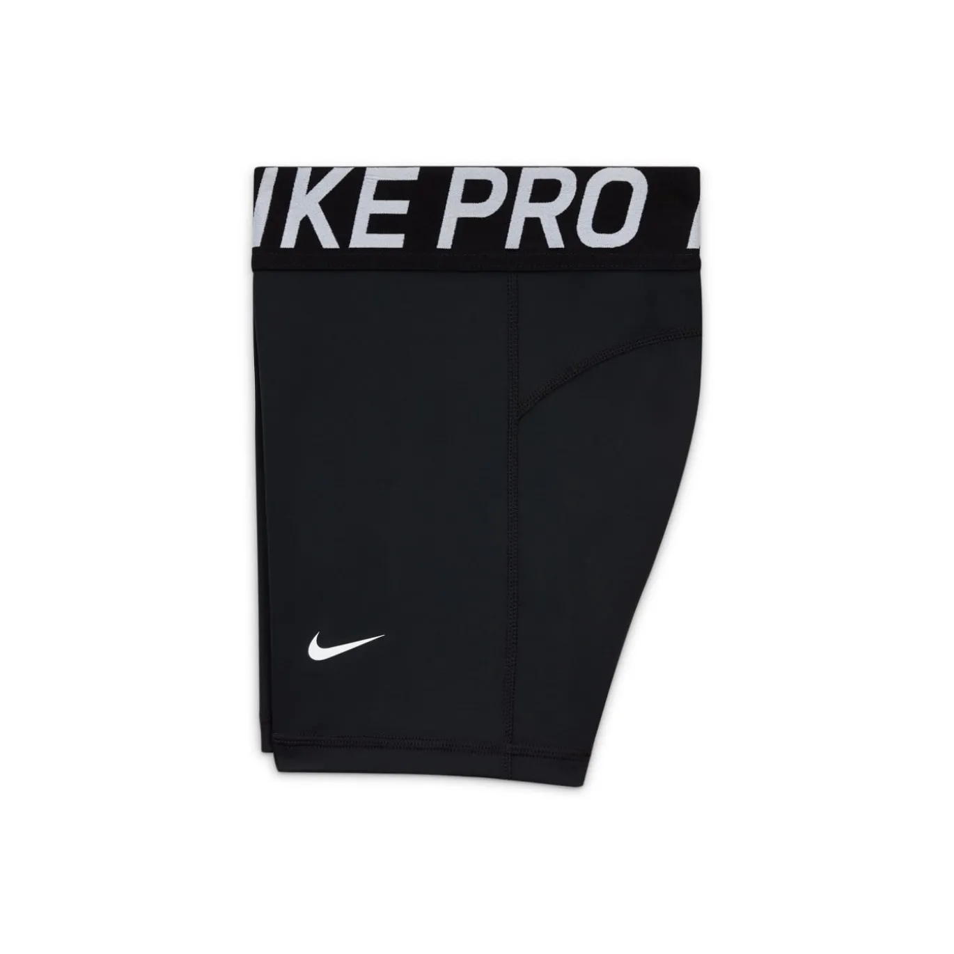 Nike Pro Slidingbroekje Meisjes Zwart Wit