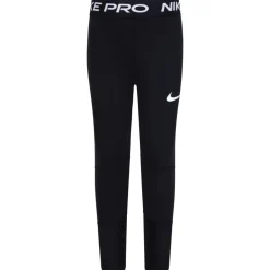 Nike Pro Sportlegging Kleuters Zwart Wit