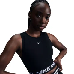 Nike Pro Tanktop Dames Zwart Wit