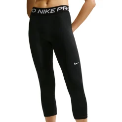 Nike Pro Tight Legging Dames Zwart Zilver
