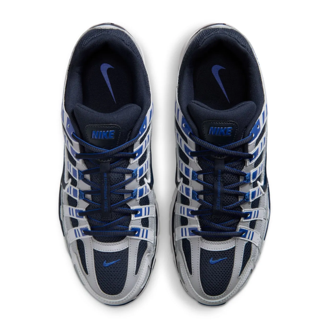 Nike P-6000 Sneakers Donkerblauw Blauw Zilvergrijs