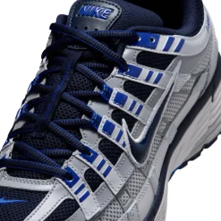 Nike P-6000 Sneakers Donkerblauw Blauw Zilvergrijs