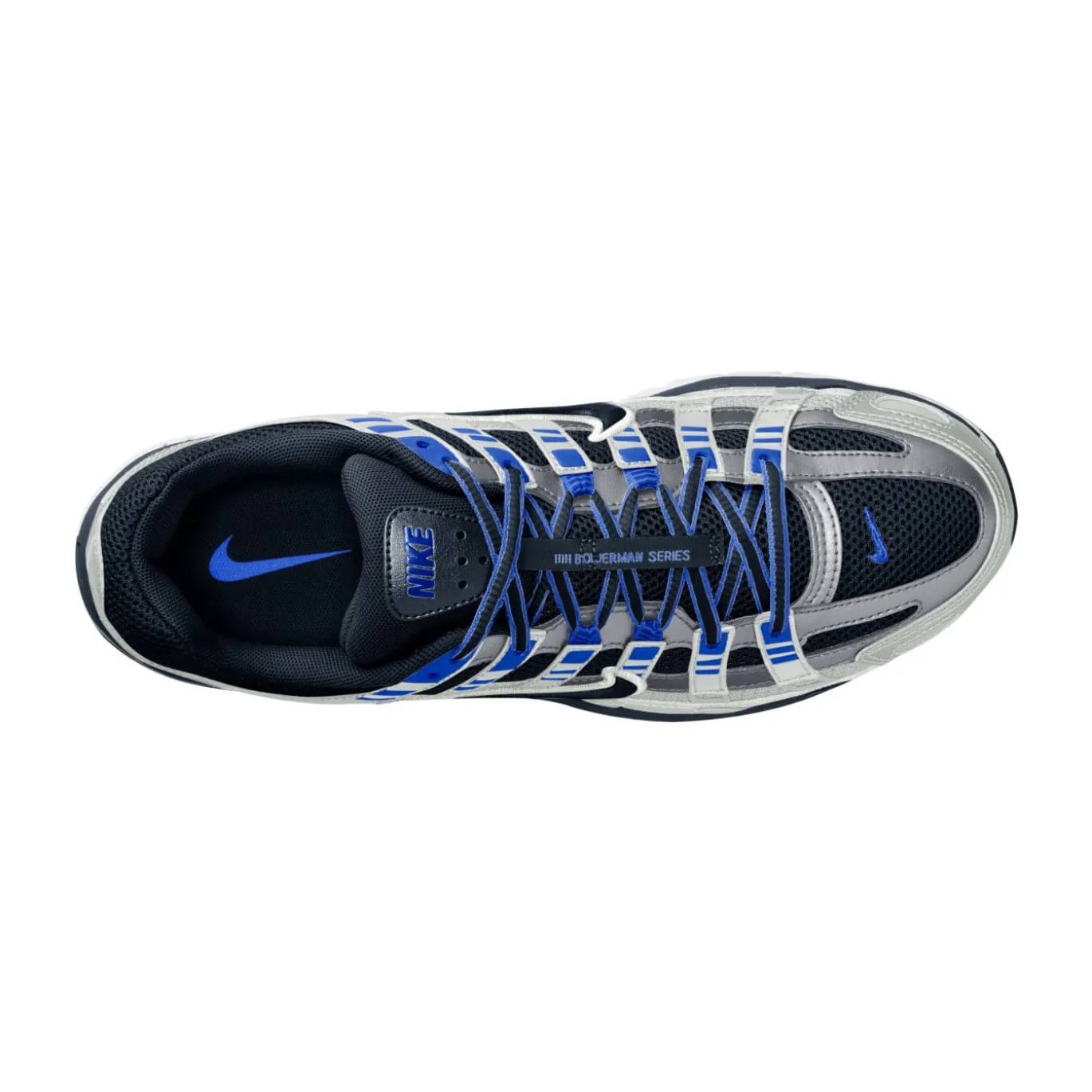 Nike P-6000 Sneakers Donkerblauw Blauw Zilvergrijs