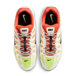 Nike P-6000 Sneakers Gebroken Wit Oranje Geel Zwart