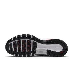 Nike P-6000 Sneakers Wit Rood Platinum Donkergrijs