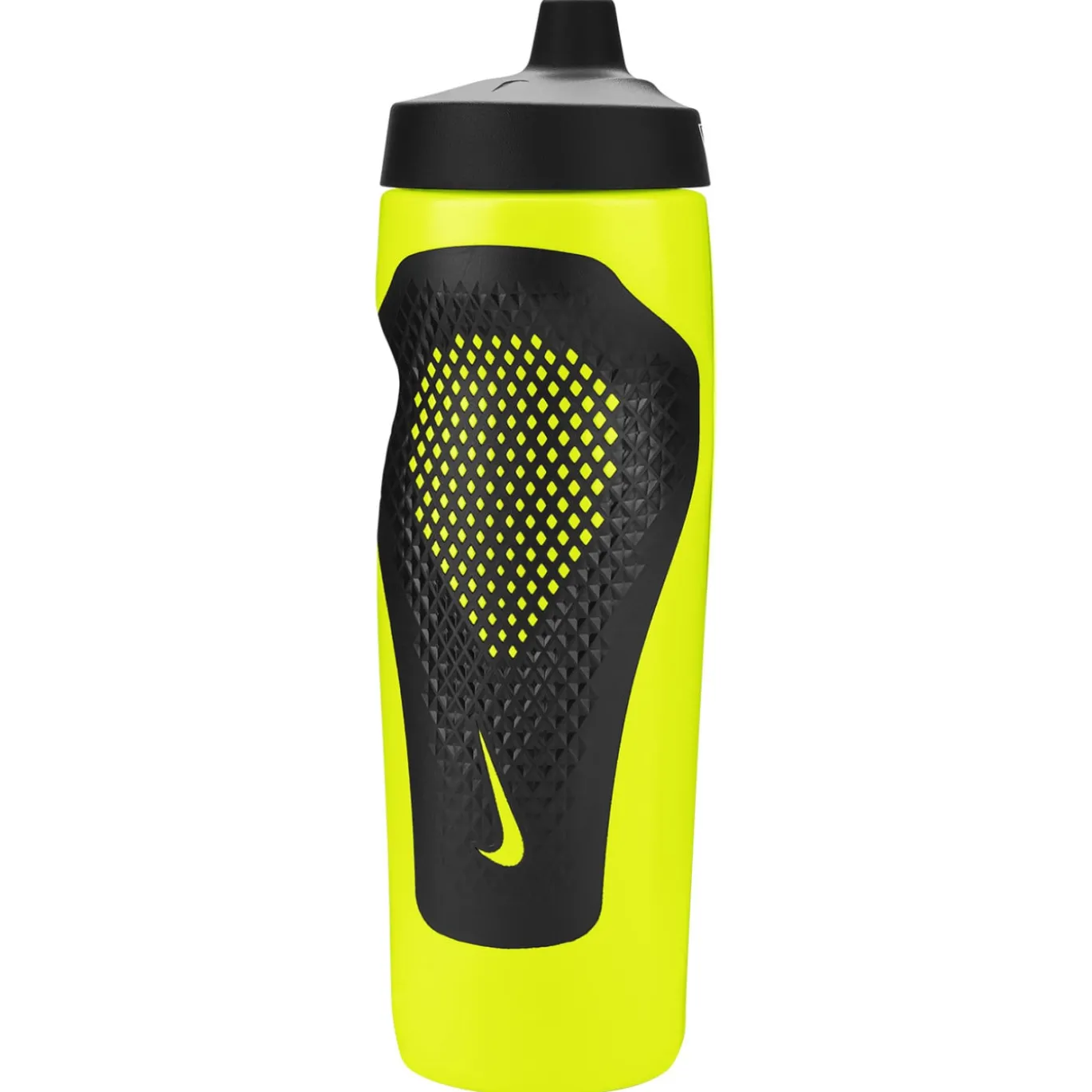 Nike Refuel Bidon Grip 710ML Geel Zwart Wit
