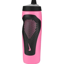 Nike Refuel Bidon Grip 710ML Roze Zwart