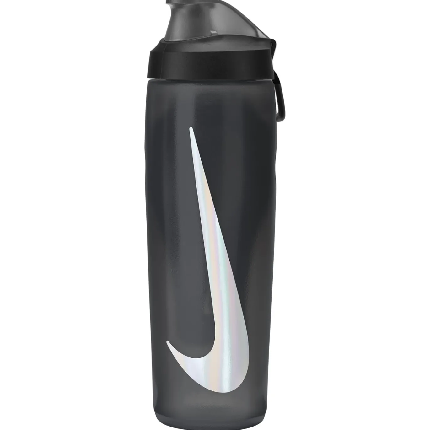 Nike Refuel Bidon Met Rietje 710ML Zwart Donkergrijs Zilver